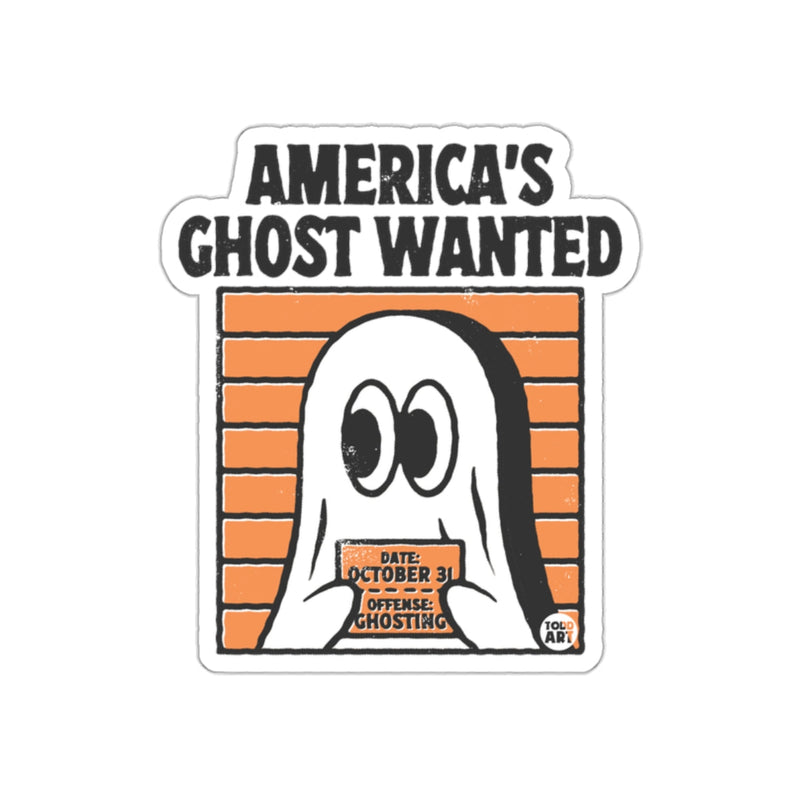 Load image into Gallery viewer, America's Ghost Wanted October 31 Offense Ghosting sticker
