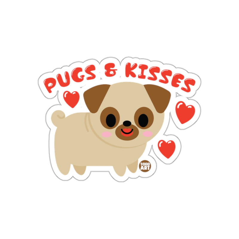 Load image into Gallery viewer, Pugs and Kisses Cute Adorable Puppy Sticker Pack
