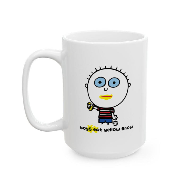 Load image into Gallery viewer, Boys Eat Yellow Snow Illustrated Mug
