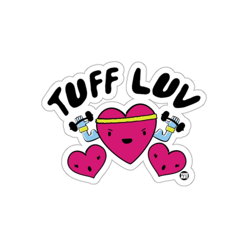 Load image into Gallery viewer, Tuff Luv Lifting Heart Design Sticker for Fitness

