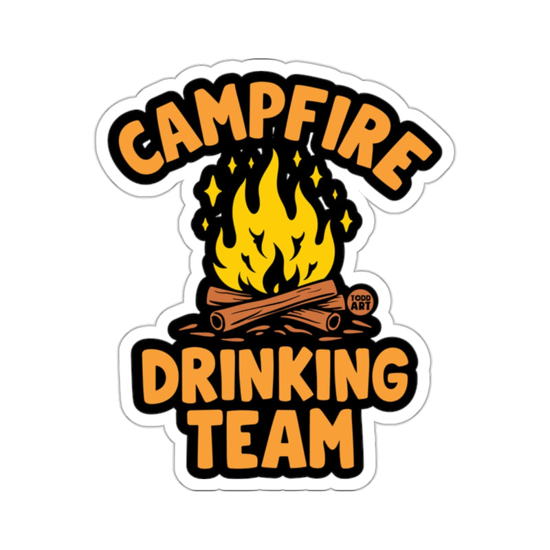 Load image into Gallery viewer, Funny Campfire Drinking Team Graphic Design 

