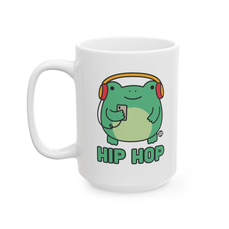 Load image into Gallery viewer, Cute Frog Hip Hop Mug With Headphones Design
