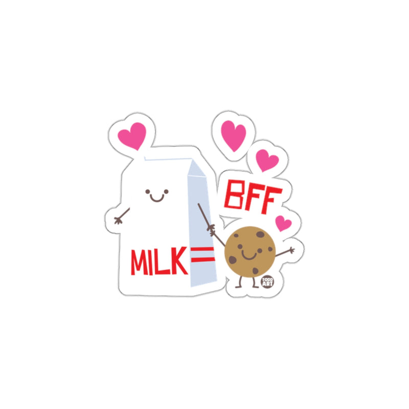 Load image into Gallery viewer, Cartoon Milk and Cookie BFF Sticker Fun Design
