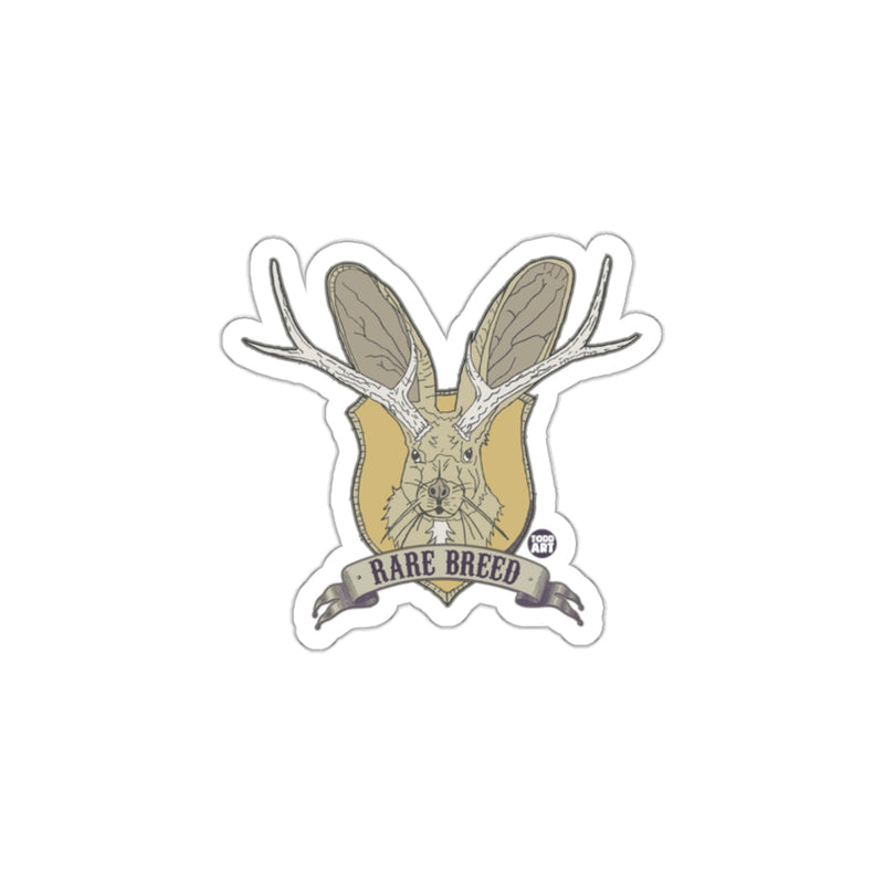 Load image into Gallery viewer, Rare Breed Jackalope Illustration Sticker
