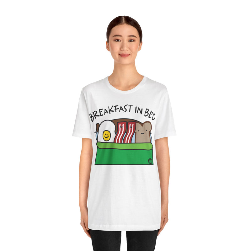 Load image into Gallery viewer, Unisex Jersey Short Sleeve Tee - BREAKFAST IN BED
