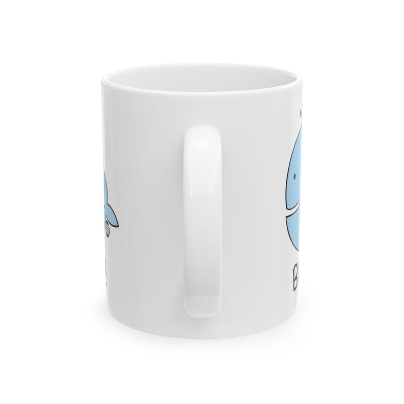 Load image into Gallery viewer, Blow Me Whale Coffee Mug, Funny Whale Pun Mug
