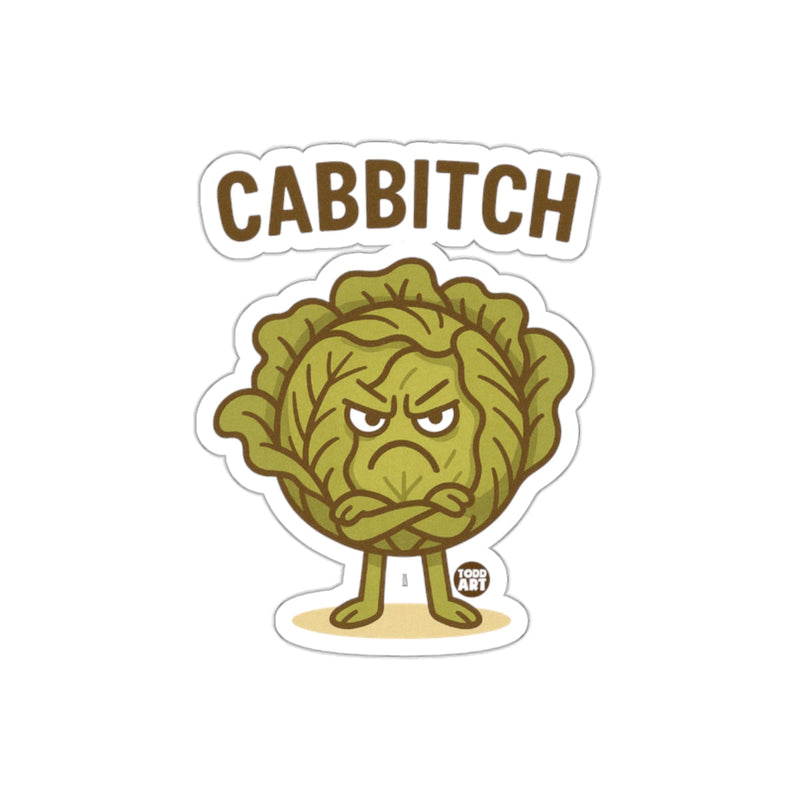 Load image into Gallery viewer, Angry Cabbage Character with Funny Text Product
