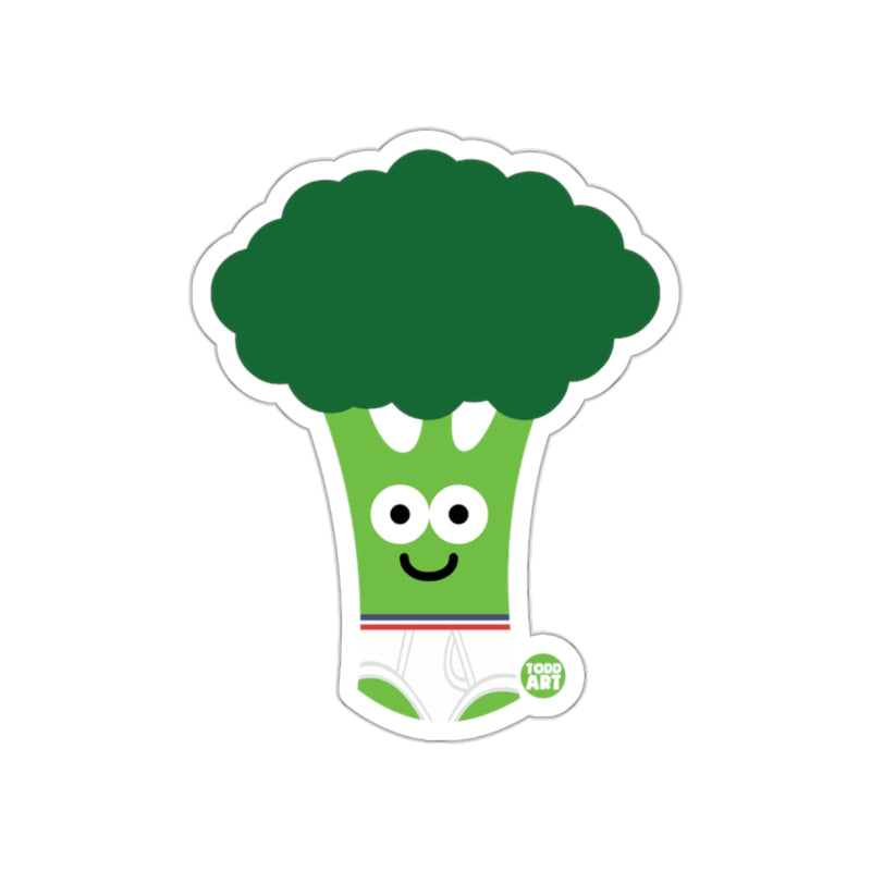 Load image into Gallery viewer, Happy Broccoli Character Sticker for Kids and Adults
