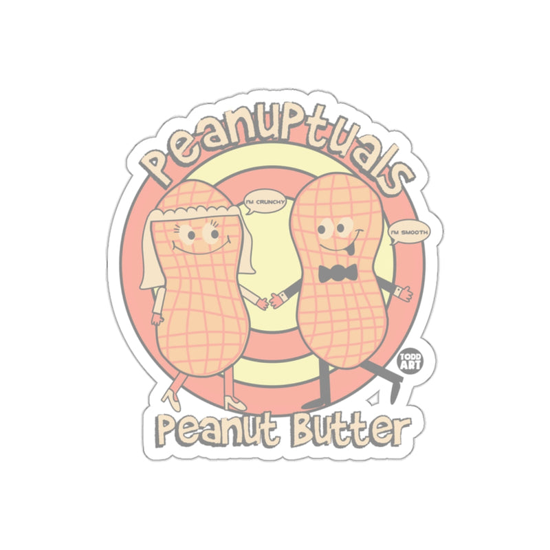Load image into Gallery viewer, Peanuptuals Peanut Butter Cartoon Sticker
