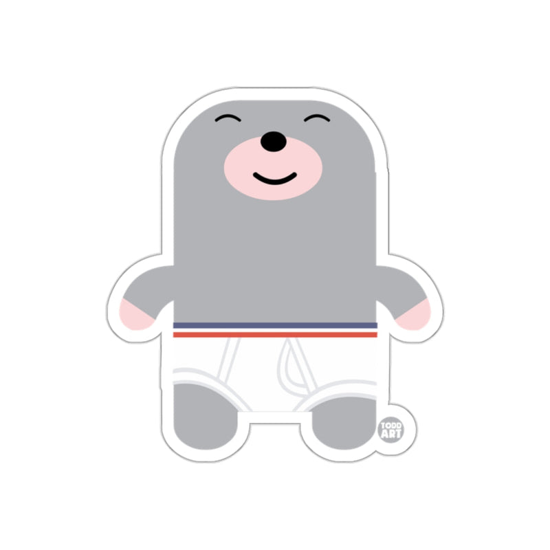 Load image into Gallery viewer, Happy Cartoon Bear Design Sticker for Kids
