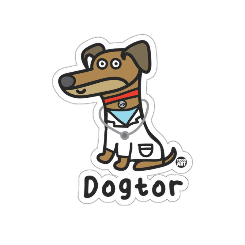 Load image into Gallery viewer, Cute Dog Doctor Illustration Sticker for Fans
