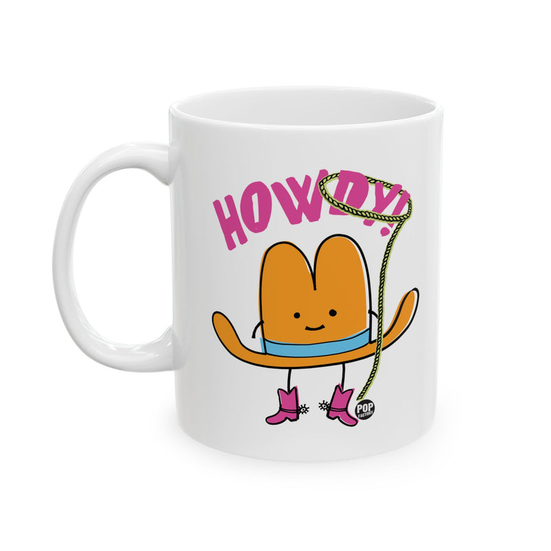 Load image into Gallery viewer, Howdy Hat Mug
