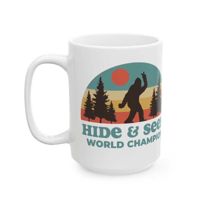 Load image into Gallery viewer, Hide &amp; Seek World Champion Mug Funny Gift Idea

