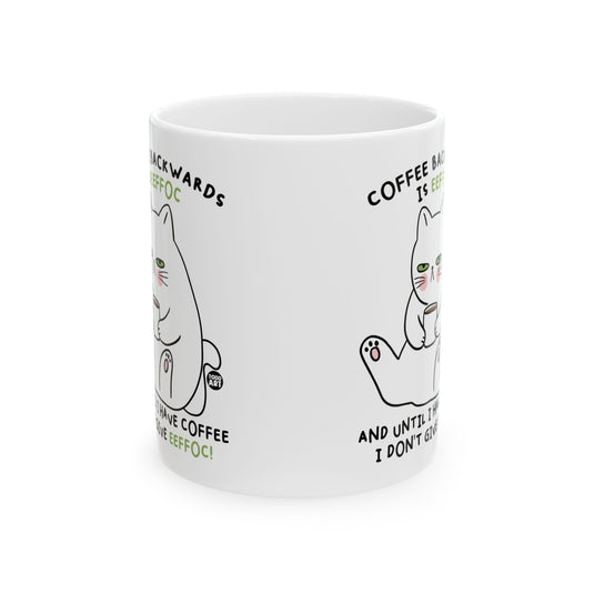 Eeffoc Coffee Mug, Funny Mugs for Him, Sarcastic Mens Mug, Funny Coffee Mug Men