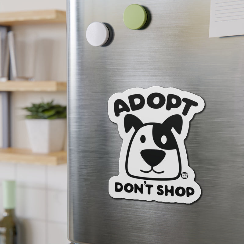 Load image into Gallery viewer, Adopt Don&#39;t Shop Dog Die-Cut Magnets, Cute Dog magnets, Dog Fridge Magnets, Dog Locker Magnets, Dog Rescue Support Magnet
