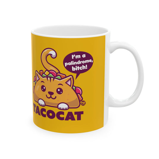 Tacocat Palindrome Mug