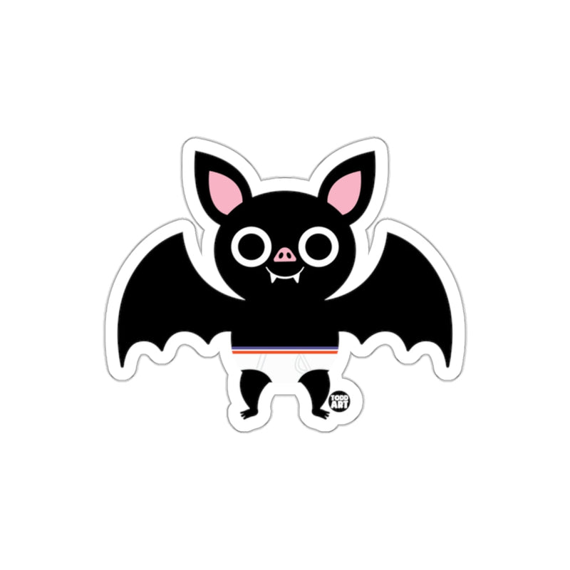 Load image into Gallery viewer, Cute Cartoon Bat with Big Eyes Halloween Sticker
