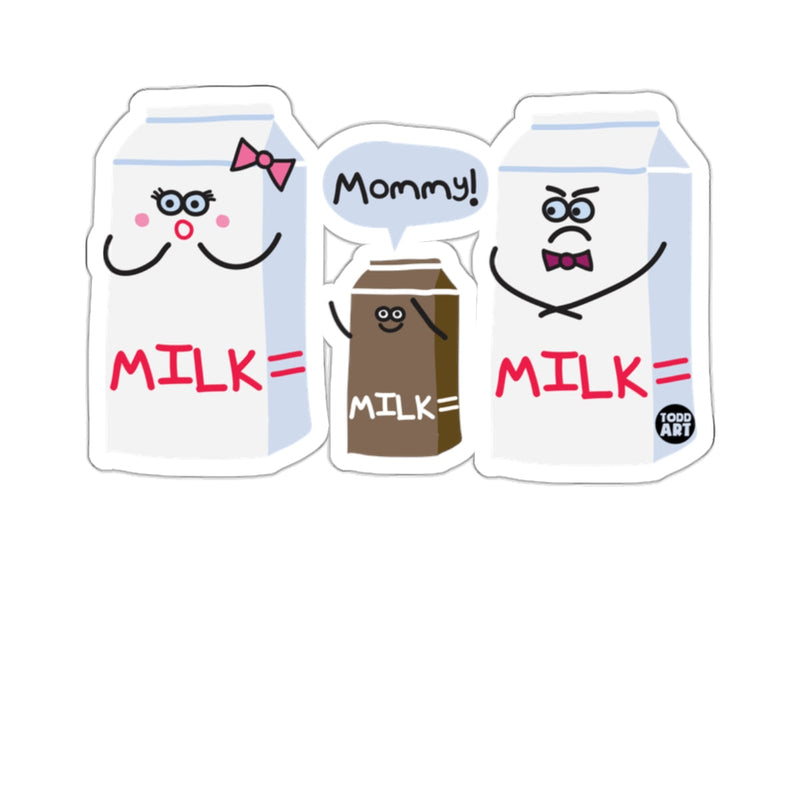 Load image into Gallery viewer, Milk Carton Family Mommy Chocolate Milk Dad Angry 

