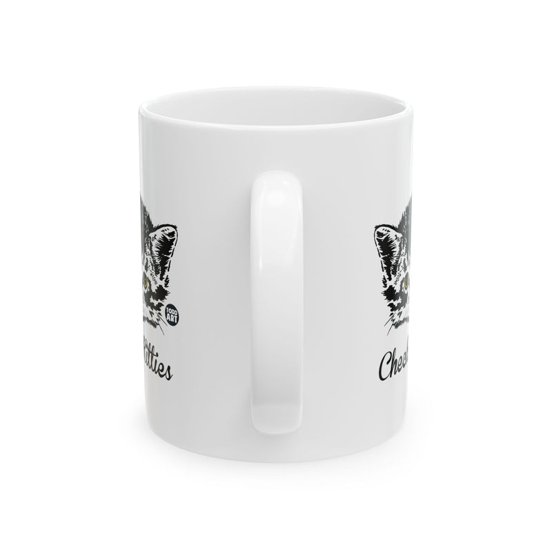 Load image into Gallery viewer, Check Out My Kitties Coffee Mug, Funny Kitten Coffee Mug, Adult Humor Mugs
