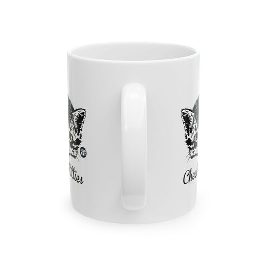 Check Out My Kitties Coffee Mug, Funny Kitten Coffee Mug, Adult Humor Mugs