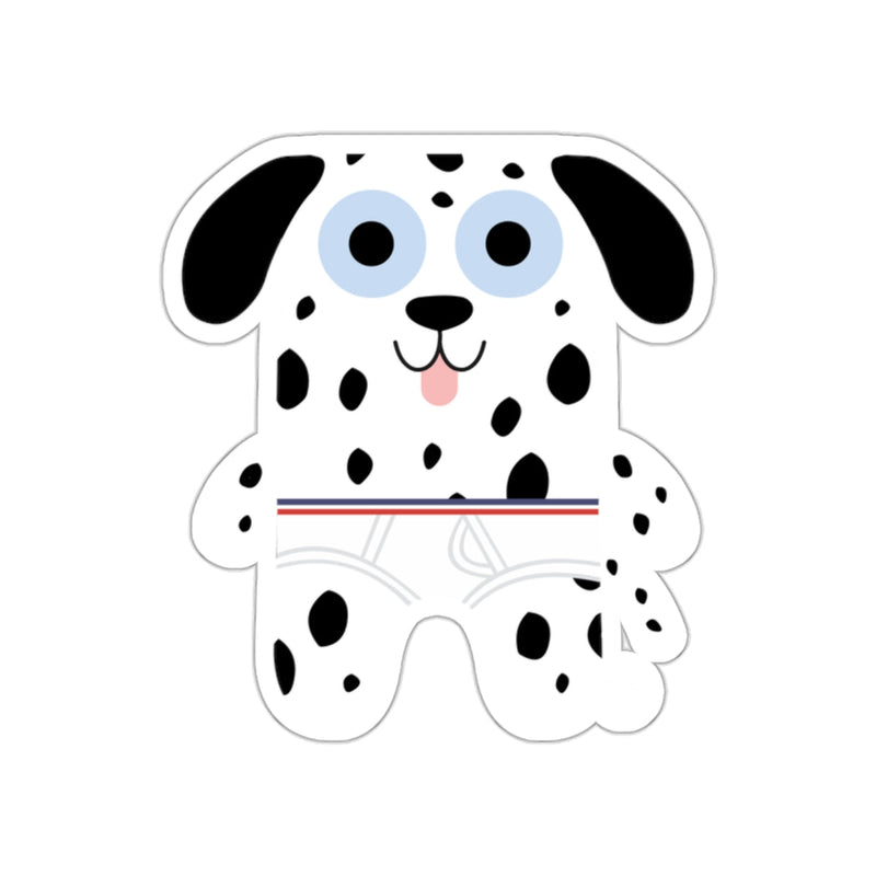 Load image into Gallery viewer, Cute Dalmatian Puppy Character Sticker for Laptops
