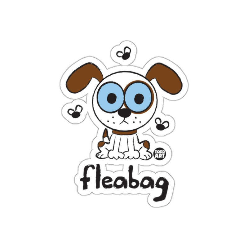 Load image into Gallery viewer, Cute Cartoon Fleabag Dog Sticker with Blue Eyes Sticker
