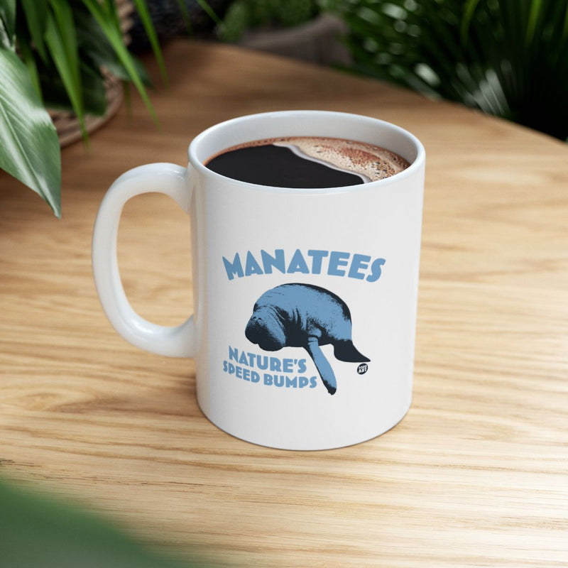 Load image into Gallery viewer, Manatees Nature's Speed Bumps Mug for Morning Coffee
