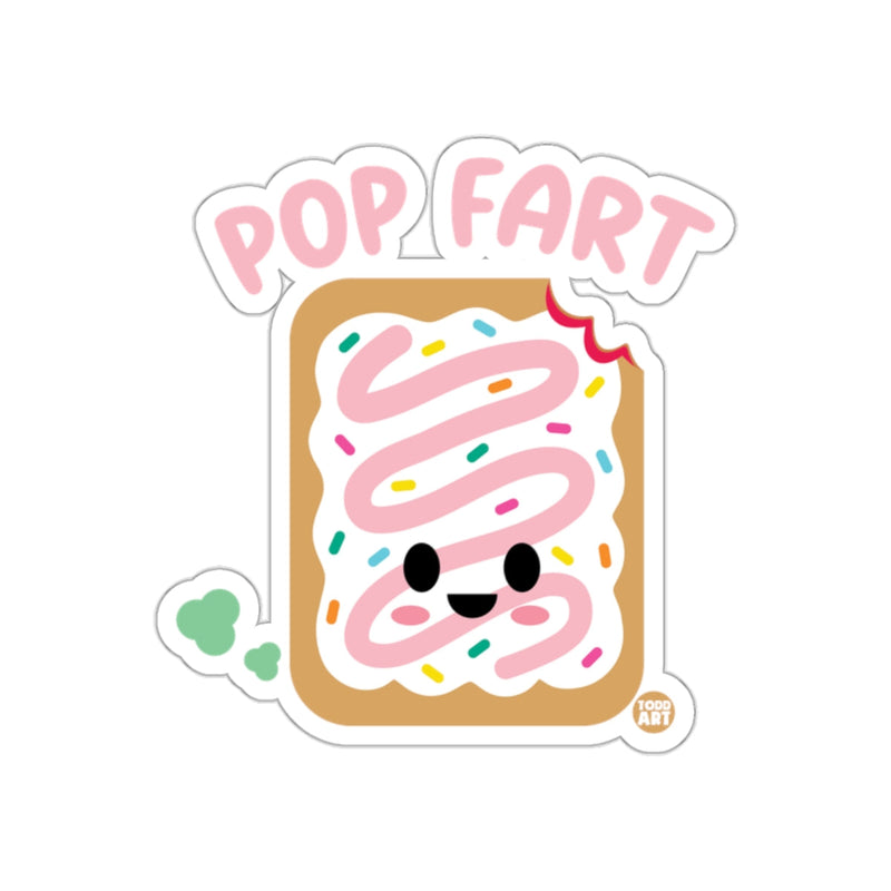 Load image into Gallery viewer, Pop Fart Cute Cartoon Sticker with Sprinkles Design
