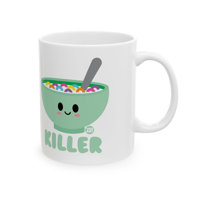 Load image into Gallery viewer, Cereal Killer Coffee Mug, Cute Cereal Coffee Mug
