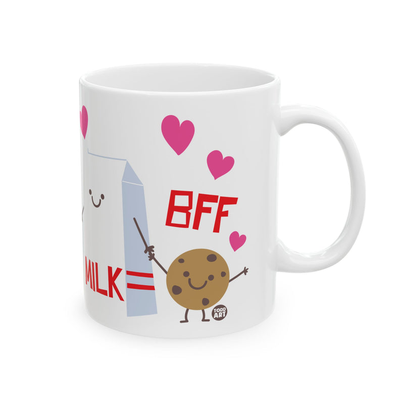 Load image into Gallery viewer, BFF Milk and Cookies Coffee Mug, Best Friends Forever Milk and Cookie Coffee Mug
