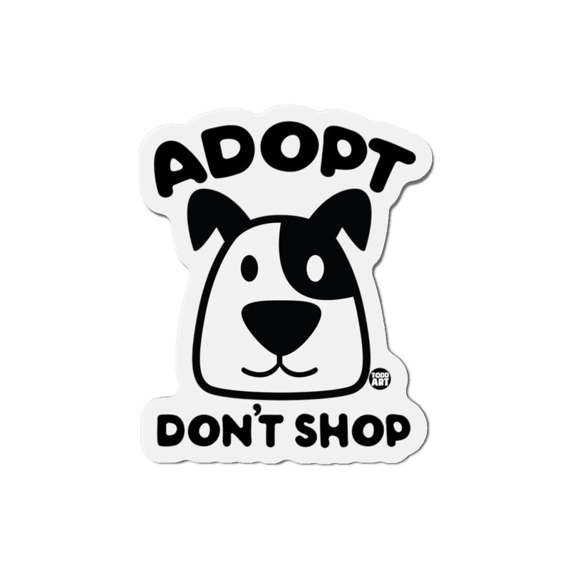 Load image into Gallery viewer, Adopt Don&#39;t Shop Dog Die-Cut Magnets, Cute Dog magnets, Dog Fridge Magnets, Dog Locker Magnets, Dog Rescue Support Magnet
