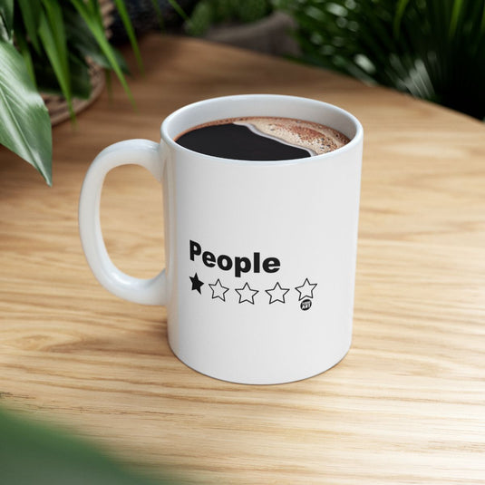Funny People Rating Mug Ideal Gift for Coffee Lovers