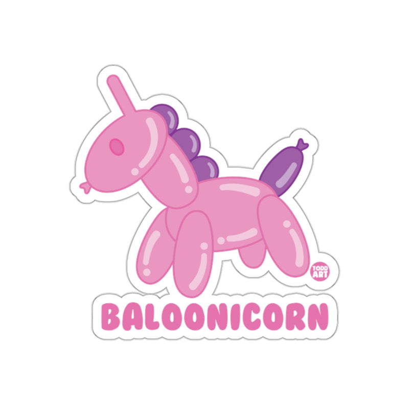 Load image into Gallery viewer, Pink Baloonicorn Cute Unicorn Balloon Animal Sticker
