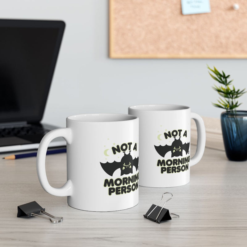 Load image into Gallery viewer, Not a Morning Person Cat Design Coffee Mug
