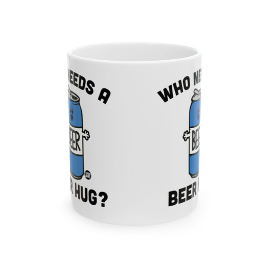 Beer Hug Mug, Funny Beer Hug Mug, Beer Lover Coffee Mug