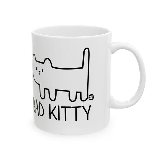 Bad Kitty Mug, Cute Kitty Mug