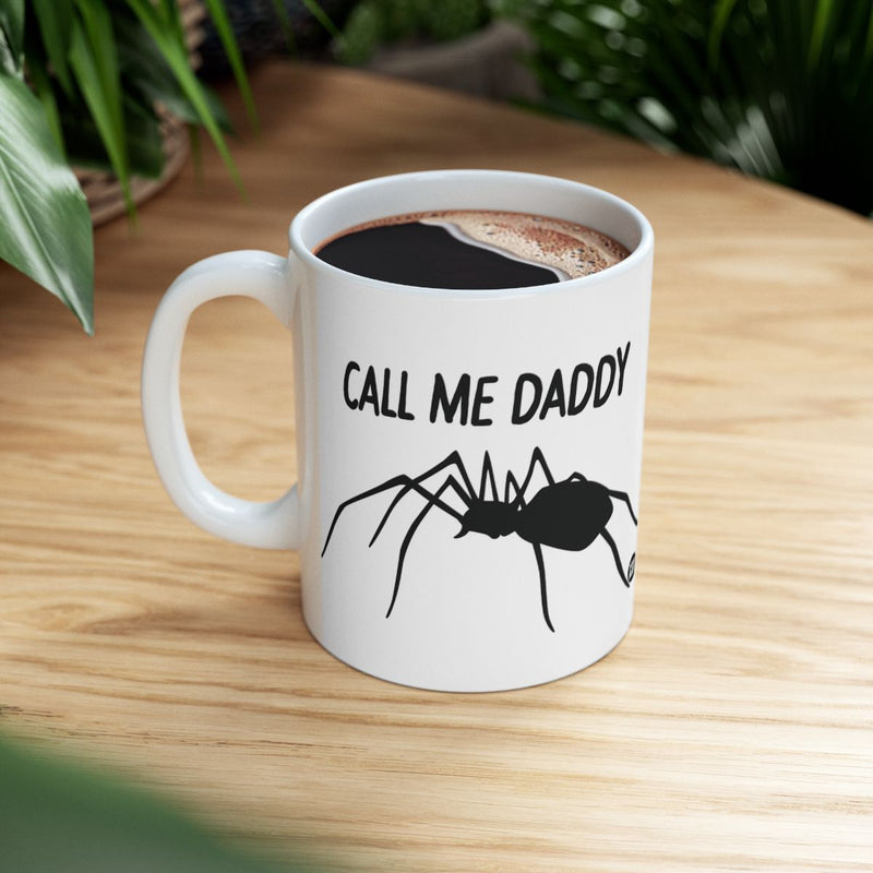 Load image into Gallery viewer, Call Me Daddy Spider Mug for Coffee Lovers
