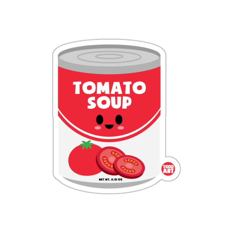 Load image into Gallery viewer, Tomato Soup Can with Cute Face Sticker Product
