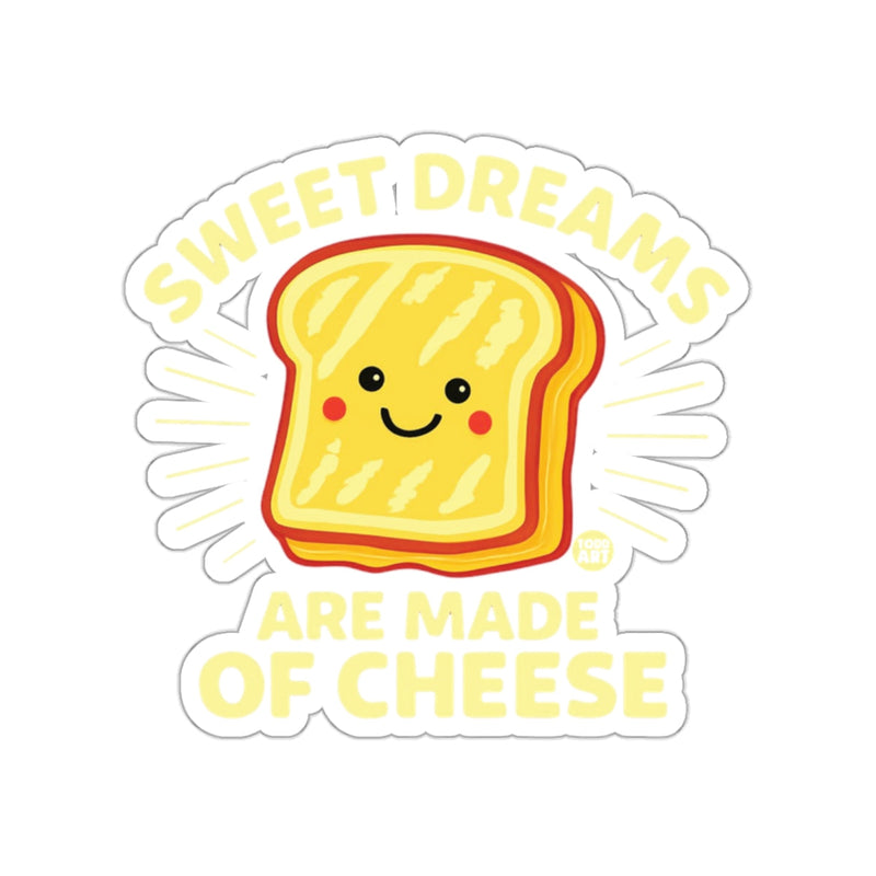 Load image into Gallery viewer, Sweet Dreams Are Made of Cheese Sticker Product
