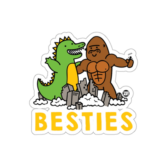 Dinosaur And Monster Best Friends Sticker