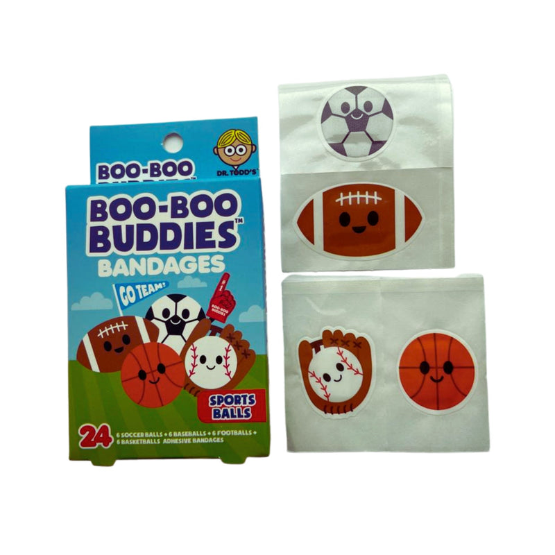 Load image into Gallery viewer, Boo-Boo Buddies Sports Balls Bandages
