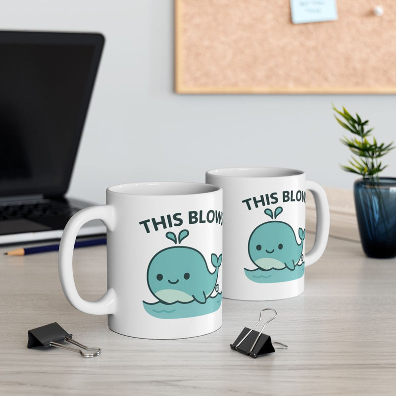 Load image into Gallery viewer, This Blows Cute Whale Design Coffee Mug for Home Office
