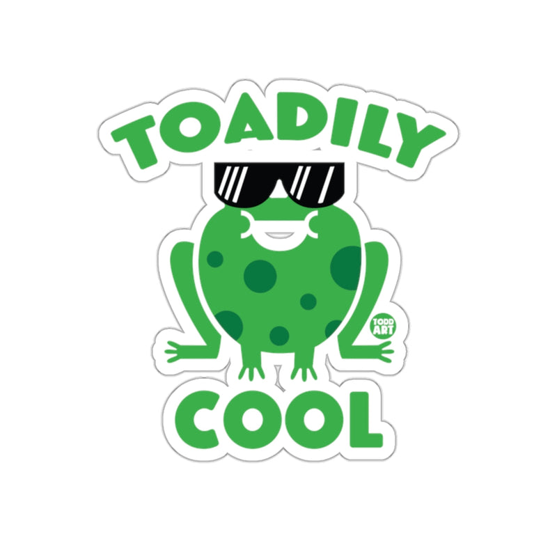 Load image into Gallery viewer, Toadily Cool Sunglasses Frog Sticker by Todd Art
