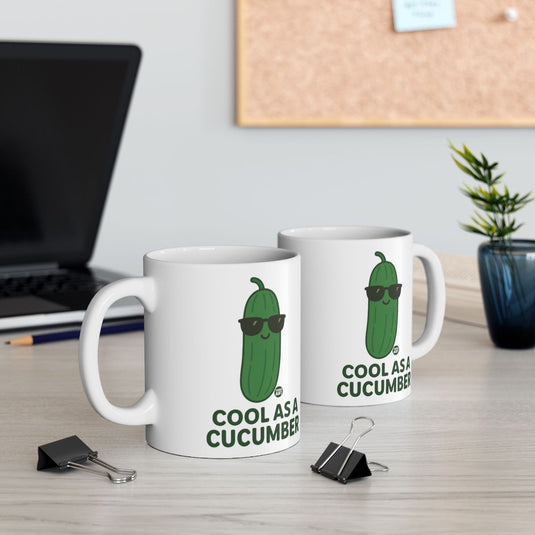 Cool As A Cucumber Graphic Print Mug
