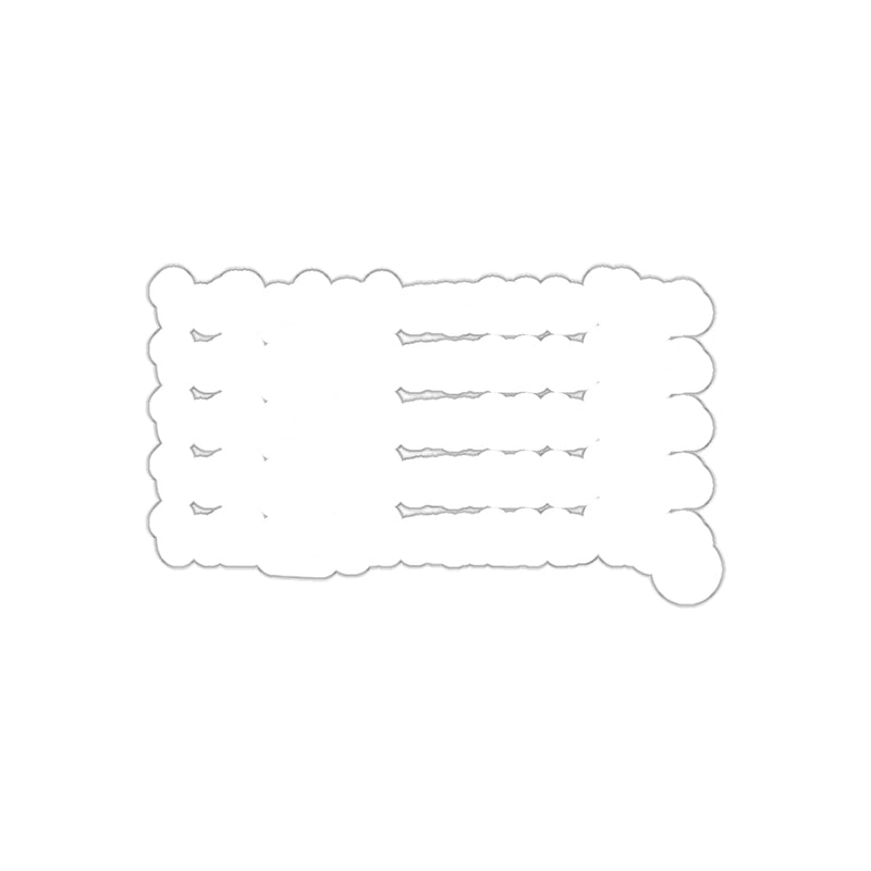 Load image into Gallery viewer, Bound White String with Decorative Style Adhesive Patch
