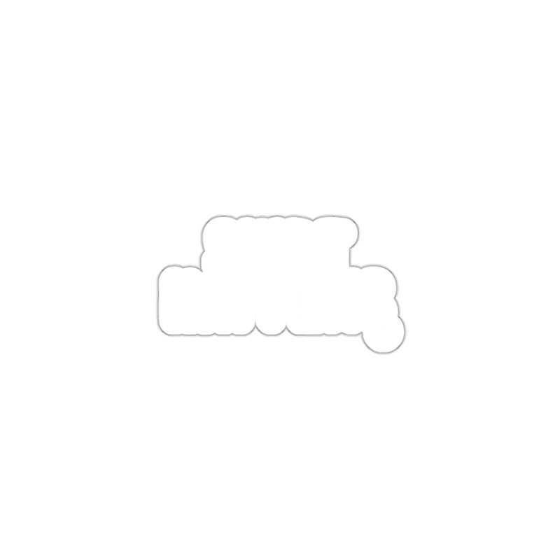 Load image into Gallery viewer, Sweet Happens White Fun Sticker for Laptops or Cars
