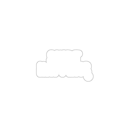 Sweet Happens White Fun Sticker for Laptops or Cars