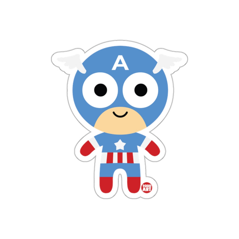 Load image into Gallery viewer, Cute Superhero Character Sticker for Kids
