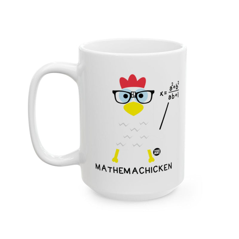 Load image into Gallery viewer, Mathemachicken Funny Science Geek Coffee Mug
