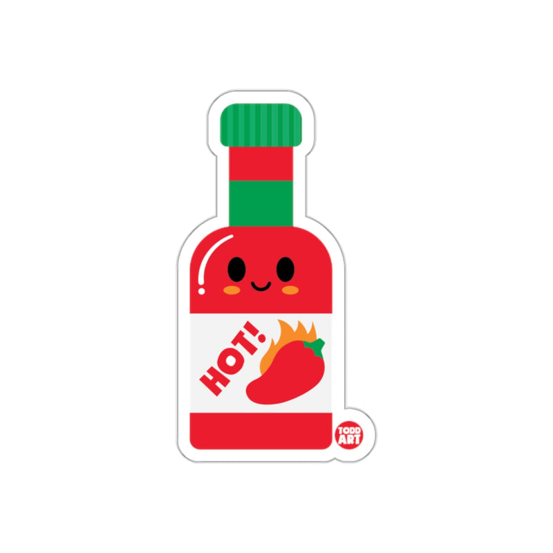 Load image into Gallery viewer, Hot Sauce Smiling Bottle Sticker for Food Art Fans
